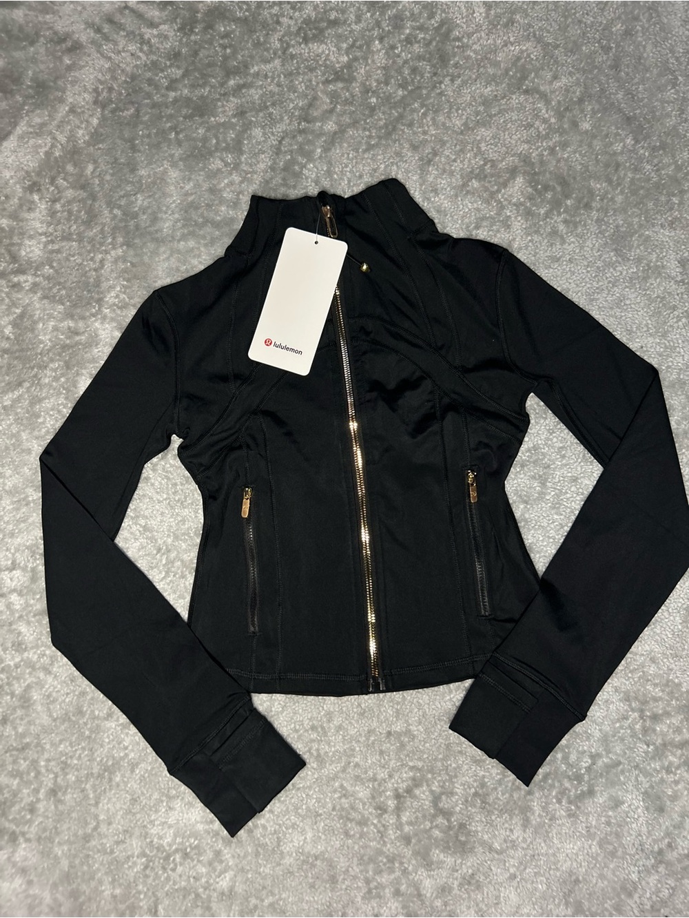 lululemon define Black Zip-Up Athletic Jacket